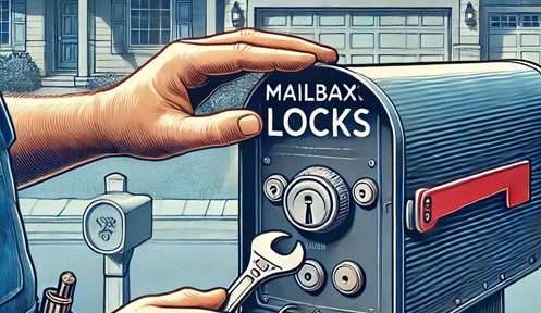 mailbox lock change Buda TX